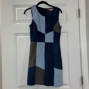 Suede dress